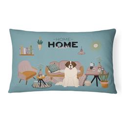 CK7872PW1216 12 x 3 x 16 in. Moscow Watchdog Sweet Home Canvas Fabric Decorative Pillow