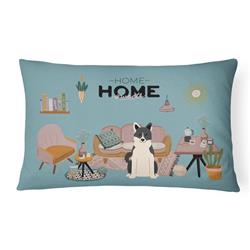 CK7874PW1216 12 x 3 x 16 in. Russo-European Laika Spitz Sweet Home Canvas Fabric Decorative Pillow
