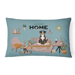 CK7883PW1216 12 x 3 x 16 in. Entlebucher Sweet Home Canvas Fabric Decorative Pillow