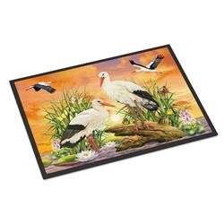24 x 36 in. Storks Indoor or Outdoor Mat