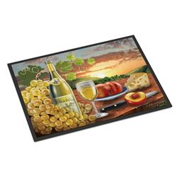 24 x 36 in. Chablis, Peach, Wine & Cheese Indoor or Outdoor Mat