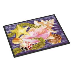 24 x 36 in. Conch & Starfish Indoor or Outdoor Mat