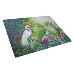 PPD3023LCB Testing the Waters Heron Glass Cutting Board - Large