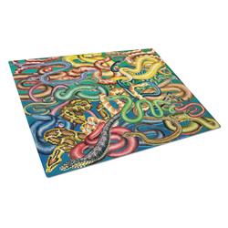 Snakes Glass Cutting Board - Large