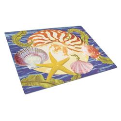 Nautilus & Gulf & Sundial Glass Cutting Board - Large