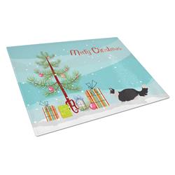 Napoleon No.2 Cat Merry Christmas Glass Cutting Board - Large