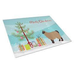 Owyhee Bob No.2 Cat Merry Christmas Glass Cutting Board - Large