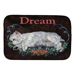 Picture of Carolines Treasures PPP3278DDM 14 x 21 in. Westie Dream Dish Drying Mat