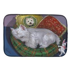 Picture of Carolines Treasures PPP3282DDM 14 x 21 in. Westie Precious Toto Dish Drying Mat