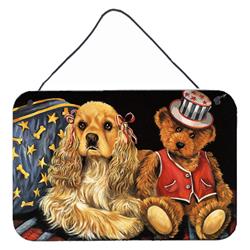 8 x 12 in. Cocker Spaniel Annie & Henri Wall or Door Hanging Prints