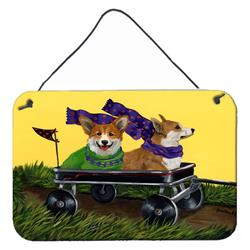 8 x 12 in. Corgi Express Wall or Door Hanging Prints
