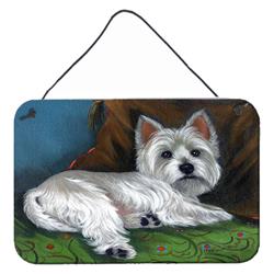 8 x 12 in. Westie Wake Up Wall or Door Hanging Prints