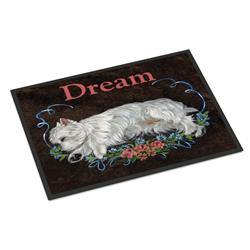 24 x 36 in. Westie Dream Indoor or Outdoor Mat