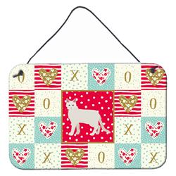 CK5552DS812 8 x 12 in. Goddess Giant No.1 Cat Love Wall or Door Hanging Prints