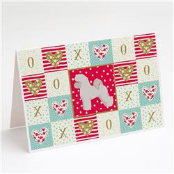 Bichon Fris Love Greeting Cards & Envelopes - Pack of 8