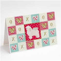 Bolognese Love Greeting Cards & Envelopes - Pack of 8