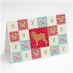 Brussels Griffon Love Greeting Cards & Envelopes - Pack of 8