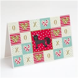 Chinese Crested No.1 Love Greeting Cards & Envelopes - Pack of 8