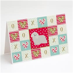 Coton De Tulear No.2 Love Greeting Cards & Envelopes - Pack of 8