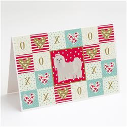 Maltese Love Greeting Cards & Envelopes - Pack of 8