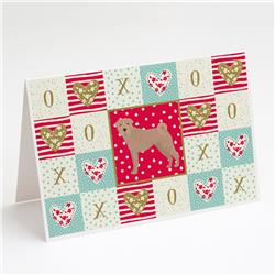 Shar Pei No.2 Love Greeting Cards & Envelopes - Pack of 8