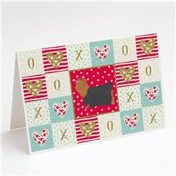 Yorkshire Terrier No.1 Love Greeting Cards & Envelopes - Pack of 8