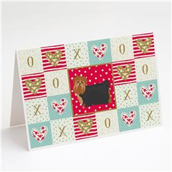 Yorkshire Terrier No.2 Love Greeting Cards & Envelopes, Pack of 8