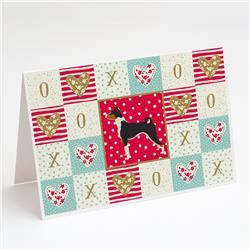 Basenji Love Greeting Cards & Envelopes - Pack of 8