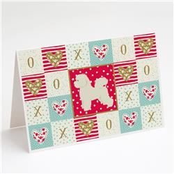 Bichon Frise Love Greeting Cards & Envelopes - Pack of 8