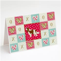 Cavalier Spaniel Love Greeting Cards & Envelopes - Pack of 8