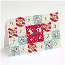 Chinese Crested Love Greeting Cards & Envelopes, Pack of 8