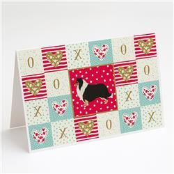 Collie Love Greeting Cards & Envelopes - Pack of 8