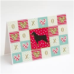 Rottweiler Love Greeting Cards & Envelopes - Pack of 8