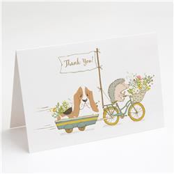 Basset Hound Greeting Cards & Envelopes - Pack of 8
