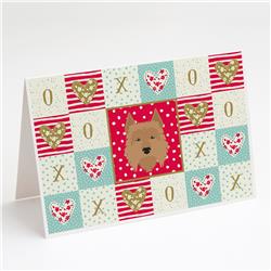 Australian Terrier Love Greeting Cards & Envelopes - Pack of 8