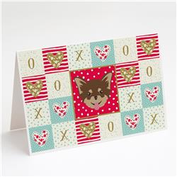 Chihuahua Love Greeting Cards & Envelopes - Pack of 8