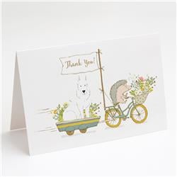 German Shepherd White Greeting Cards & Envelopes - Pack of 8