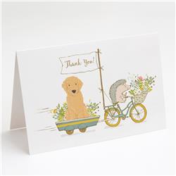 Goldendoodle Greeting Cards & Envelopes - Pack of 8