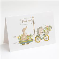 Greyhound Brindle Greeting Cards & Envelopes - Pack of 8