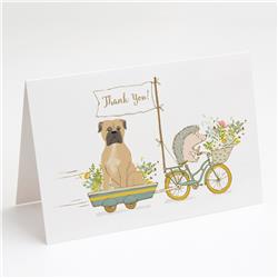 Mastiff Greeting Cards & Envelopes - Pack of 8