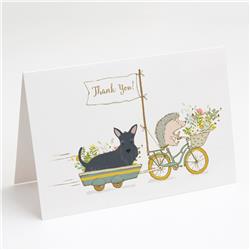 Scottish Terrier Greeting Cards & Envelopes - Pack of 8