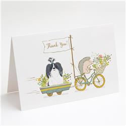 Shih TZU Black & White Greeting Cards & Envelopes - Pack of 8