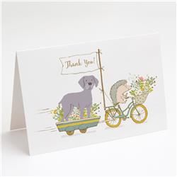 Weimaraner Greeting Cards & Envelopes - Pack of 8