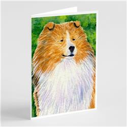 Sheltie Greeting Cards & Envelopes, Pack of 8
