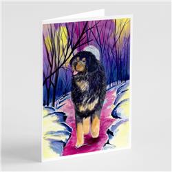 Tibetan Mastiff Greeting Cards & Envelopes, Pack of 8