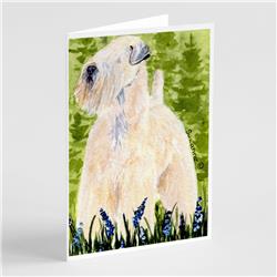 Wheaten Terrier Soft Coated Greeting Cards & Envelopes, Pack of 8