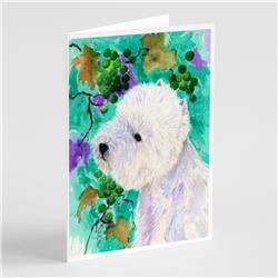 Westie Greeting Cards & Envelopes, Pack of 8