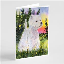 Westie Greeting Cards & Envelopes, Pack of 8
