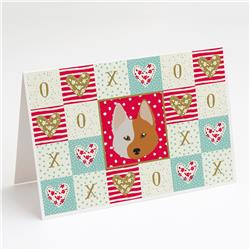 Nordic Spitz Love Greeting Cards & Envelopes - Pack of 8