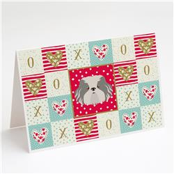 Odis Dog Love Greeting Cards & Envelopes - Pack of 8